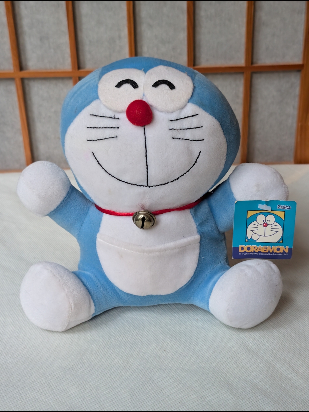 NWT VINTAGE Doraemon Japanese Anime Manga FujikoPro 1970 Plush Plushie Animation